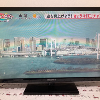 【ネット決済】【取引先決定】39型液晶テレビ（リモコン難あり）