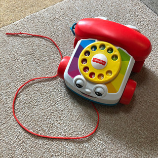 【ネット決済】フィッシャープライス　ダイヤル式電話　おもちゃ