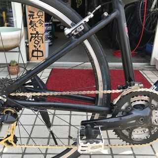 ルイガノ　シャッセ改　カスタム　カッコいいクロスバイク