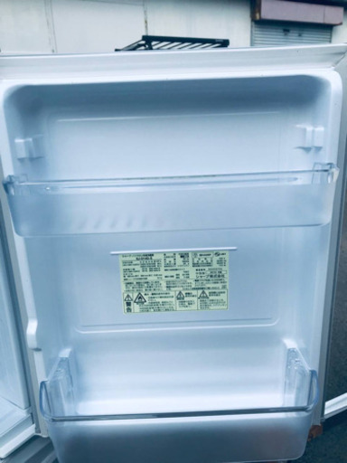 ①✨2018年製✨1201番シャープ✨ノンフロン冷凍冷蔵庫✨SJ-D14D-S‼️