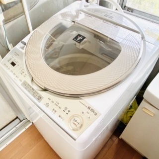 【ネット決済】【交渉中】【現地引き取り】SHARP 電機洗濯乾燥...