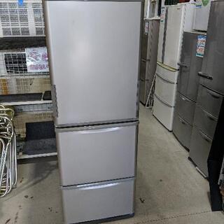 SHARP 350L 両開き3ドア冷凍冷蔵庫 SJ-W352B-N 2016年製 - キッチン家電