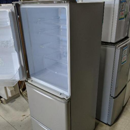 SHARP　350L 両開き3ドア冷凍冷蔵庫　SJ-W352B-N 2016年製