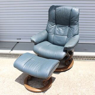 T148) EKORNES エコーネス メイフェア 本革 ストレ...