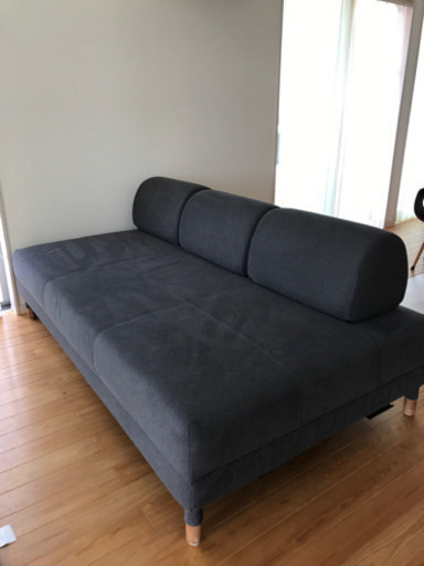 ソファー　ベット　IKEA  (新品カバーあり)
