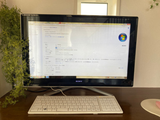 VAIO SONY パソコン デスクトップ一体型 テレビも見れる ...