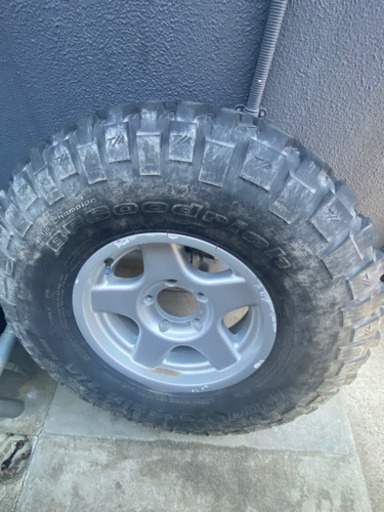 JEEP ジムニー　三菱ジープ　ブラッドレーV 4本タイヤホイールセット