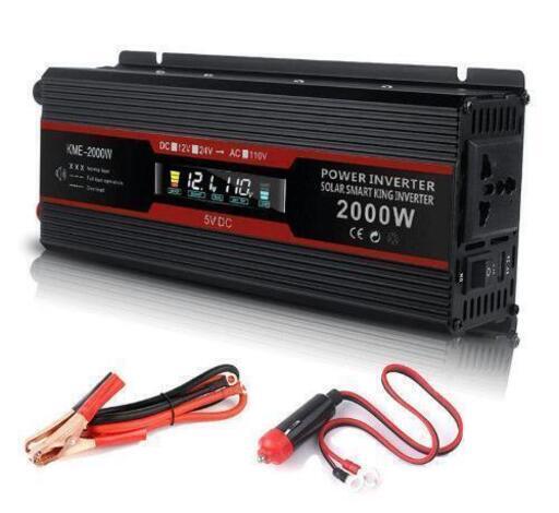 取引完了！ インバーター 正弦波 DC / AC 12V→100V 1000W 最大 2000W 停電対策 防災用品