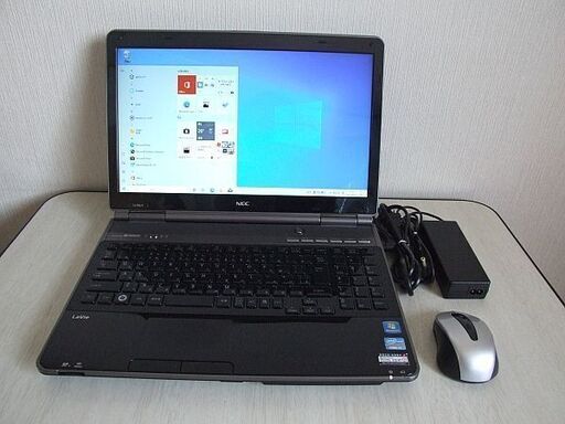 高速SSD480GB搭載　第二世代 Core i7-2670（4コア/8スレッド） 8GB　NEC Lavie LL750/F　ノートパソコン　バッテリー不良　(3805)