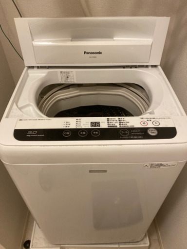 クリスマスファッション Panasonic　全自動洗濯機　NA-F50B9C　5kg　説明書付 その他