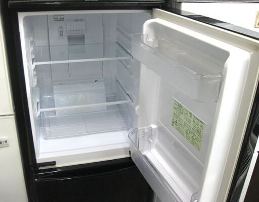 札幌 137L 2014年製 2ドア 冷蔵庫 シャープ SJ-D14A 黒 ブラック 100Lクラス 本郷通店 札幌 137L 2014年製 2ドア 冷蔵庫 シャープ SJ-D14A 黒 ブラック 100L