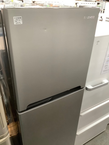 2ドア冷蔵庫　Daewoo 2017年製　DR-T24GS