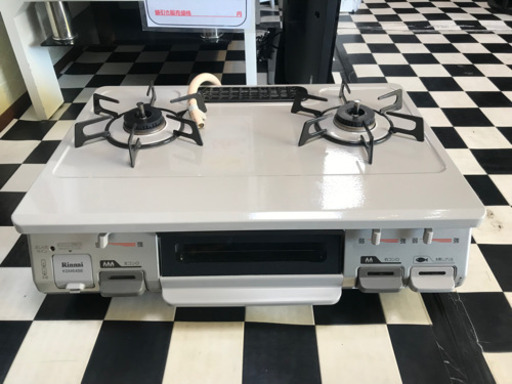 【リサイクルサービス八光　田上店　安心の3か月保証　配達・設置OK】リンナイ RT64JH-L ガスコンロ ガステーブル 都市ガス