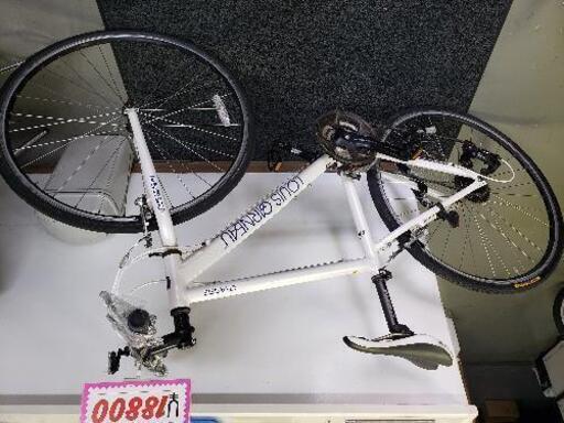 (◇8)中古自転車クロスバイクホワイト