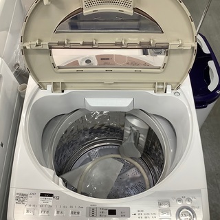全自動洗濯機　SHARP ES-GV10B-T 10.0kg 2017年製