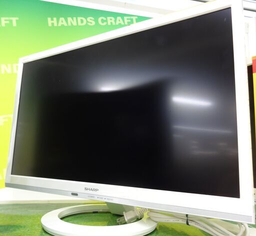 【値下げ品】シャープ　液晶テレビ LC-22K45 22インチ　中古品 リモコン付き 2017年製