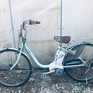 ④680番 電動自転車✨ Panasonic ビビ END63‼️