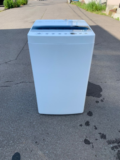 美品　 ハイアール 4.5kg 全自動洗濯機 JW-C45D 2019年製