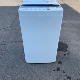 美品 ハイアール 4.5kg 全自動洗濯機 JW-C45D 2019年製 - 家電