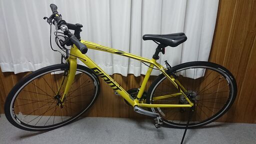 クロスバイク GIANT ESCAPE RX2 Sサイズ 2019年モデル マットイエロー