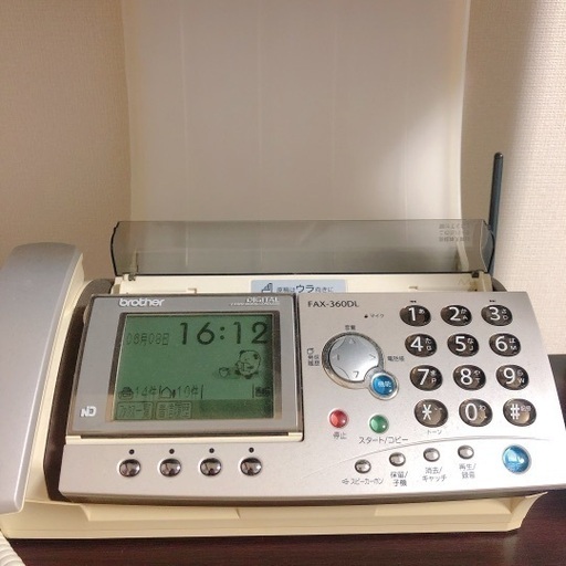 ファックス　brother FAX-360DL