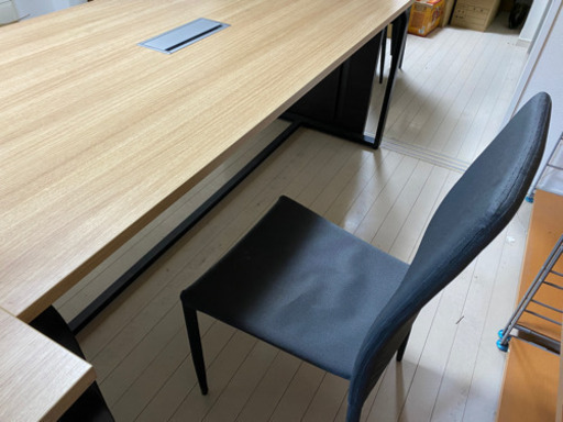 値下げ‼️美品‼️格安　ビジネス用テーブル椅子セット