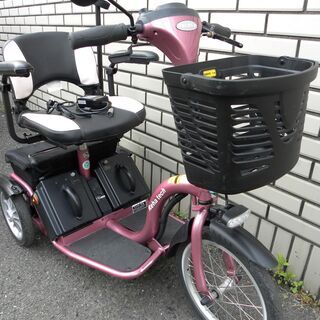 商談中・【電動三輪車　電動車椅子　シニアカー】フランスベット 　Reha tech　リハテック　スマートパルS637 　