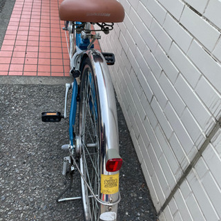 GM531【近隣配達可能】自転車 ママチャリ 青 ブリヂストン オート