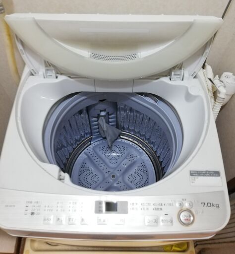 洗濯機　シャープ　ES-GE7B　７キロ　２０１８年製
