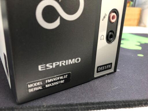 Windows 10 Pro 富士通 \u2044 FMV D551\u2044GX Core i3 HDD 1TB 8GB 