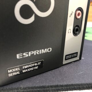 富士通： FMV D551/FX Core i3 500GB 4GB