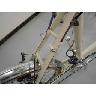 ラレー　RSP レトロ　クロモリミニベロツーリング　460mm 適正身長156-170cm アイボリー