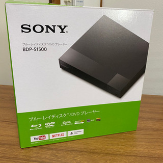Sony ブルーレイディスク/DVDプレーヤー