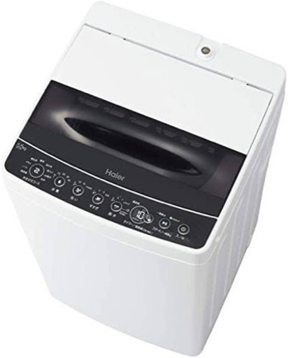 値下げ！2020年製　洗濯機５.５kg 使用期間半年！「JW-C55D K [全自動洗濯機 5.5kg ブラック]