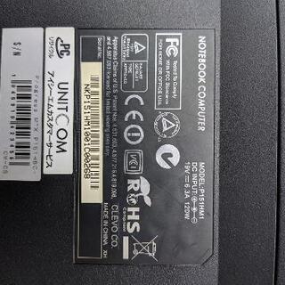 グラフィックボード搭載ラップトップPC 取りに来て下さる方最優先