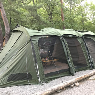 黒タタキSL/朱天黒 【GW限定値下げ】カマボコテント3L タンカラー 4点
