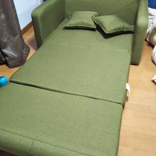 家具 【極美品】ソファベッド三つ折り
