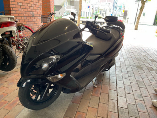 YAMAHA マジェスティ　4D9 SG20J ブラック　カスタム