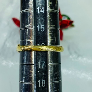 中古品】 K18 ヘビリング 14号 3.9g［131］