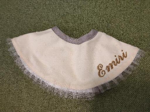 新品 未使用 マールマールまあるいよだれかけ名前刺繍入 Charco 成増の子供用品の中古あげます 譲ります ジモティーで不用品の処分