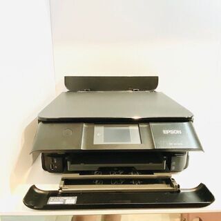 【インク入り！スグ使えます】EPSONプリンター　EP-879AB　複合機　中古動作品　使用少ない
