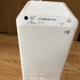 【ネット決済・配送可】DAIKIN空気清浄機　MC55U-W 良好　