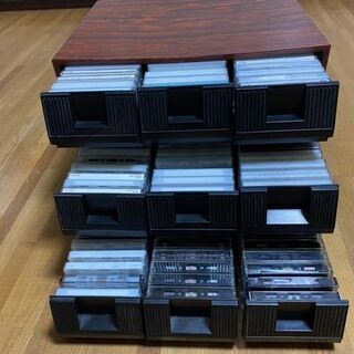 カセットテープ　maxell TDK  AXIA SONY 収納ケース　ラック カセットテープ maxell TDK AXIA SONY 収納ケース ラック