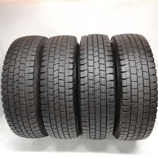 ★特価！！ スタッドレスタイヤ・ホイール 4本★ 195/80R15 ダンロップ DSV-01 2013年製 15X6J トピー 6H -139.7 ハイエース キャラバン　　～横浜市旭区 ズーラシア近く～