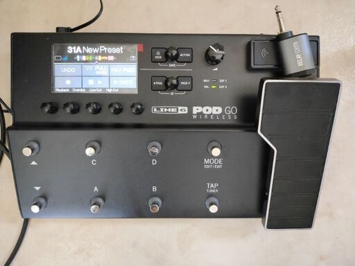LINE6　POD Go Wireless中古新品同様