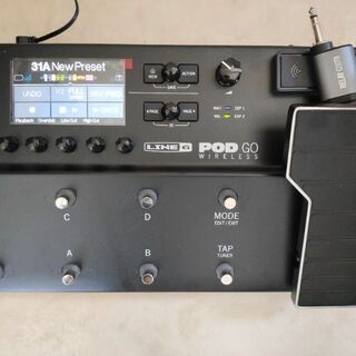 LINE6 POD Go Wireless中古新品同様 - エフェクター、PA機器