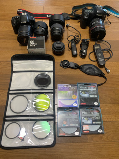 Canon SIGMA SAMYANG ボディ レンズ 色々あります。総額29万円。単品でもご相談承ります。