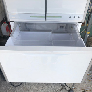【リサイクルサービス八光　安心の1か月保証　旧鹿児島市内配達・設置無料】日立 HITACHI R-SF42TPAM-W 　 [冷蔵庫（416L・フレンチドア） R-SF42TPAM-W（パールホワイト） The プロフリーザ] リサイクルサービス八光 安心の1か月保証 旧鹿児島市内配達・設置