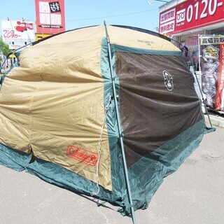 お取置中！【恵庭】Coleman 3pole screen tarp テント アウトドア用品