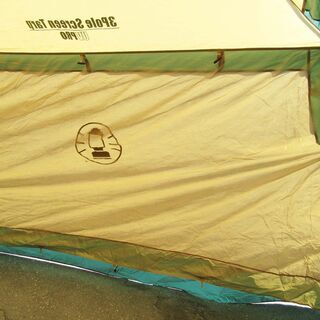 お取置中！【恵庭】Coleman 3pole screen tarp テント アウトドア用品